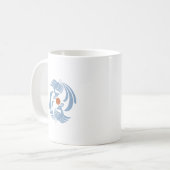 ヴィンテージの双鳳 コーヒーマグカップ (正面左)
