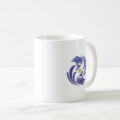 ヴィンテージの双鳳 コーヒーマグカップ (正面右)