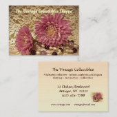 ヴィンテージの収集品 名刺 (正面/裏面)