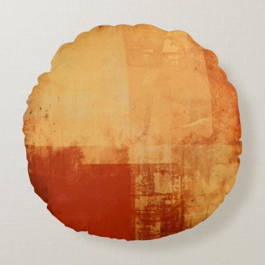 ヴィンテージの古いテクスチャのバックグラウンド抽象、古い、アンチ ラウンドクッション (正面)