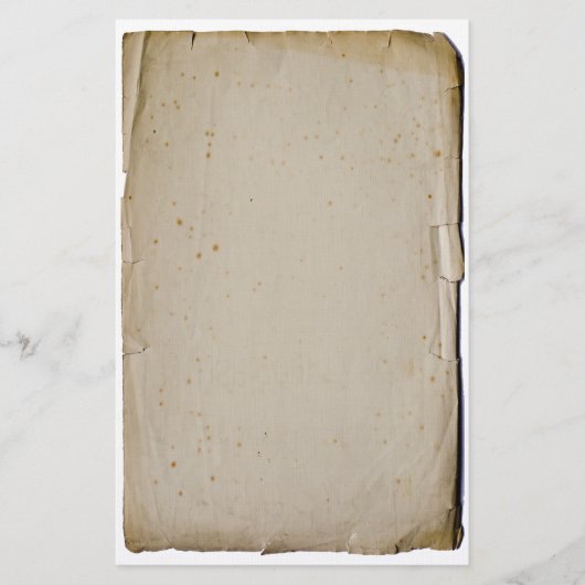 ヴィンテージの古いブックエンド紙文房具 便箋 (正面)