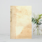 ヴィンテージの古いブックエンド紙文房具 便箋 (スタンド正面)