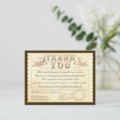 ヴィンテージの古い感謝チケット - カード (スタンド正面)