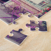 ヴィンテージの古い町パリ ジグソーパズル (側面)