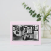 ヴィンテージの古い鍛冶屋グレトナ緑の写真 ポストカード (スタンド正面)