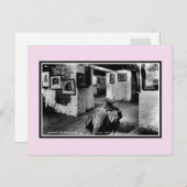 ヴィンテージの古い鍛冶屋グレトナ緑の写真 ポストカード (正面/裏面)