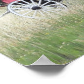 ヴィンテージの古い駅馬車のポスター ポスター (角)