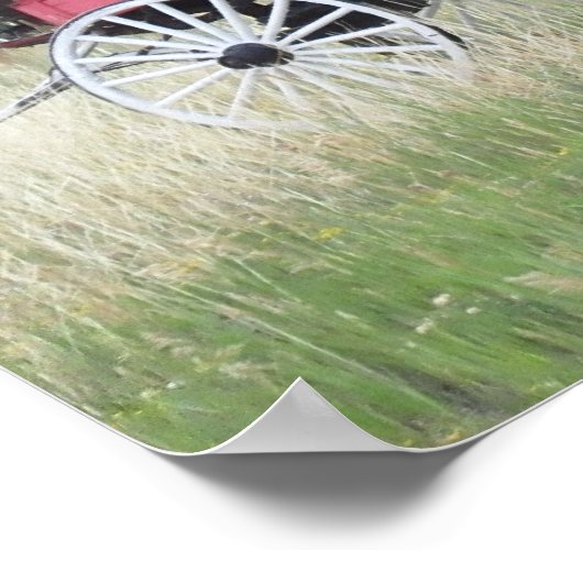 ヴィンテージの古い駅馬車のポスター ポスター (角)