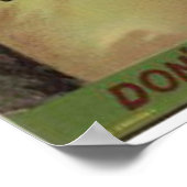 ヴィンテージの古いCirtusフルーツクレートラベル ポスター (角)