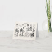 ヴィンテージの古く旧式な映画用カメラの映画撮影法 カード (正面)