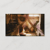 ヴィンテージの台所、名刺のテンプレート 名刺 (裏面)