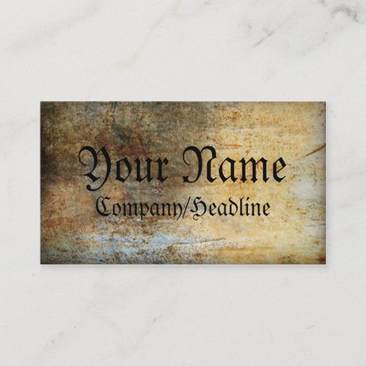 ヴィンテージの名刺 名刺 (正面)