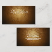 ヴィンテージの名刺 名刺 (正面/裏面)