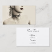 ヴィンテージの名刺 名刺 (正面/裏面)