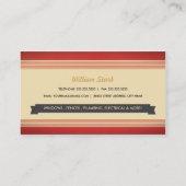 ヴィンテージの名刺 名刺 (裏面)