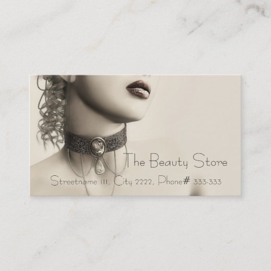 ヴィンテージの名刺 名刺 (正面)