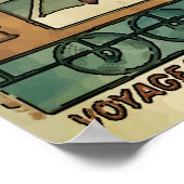 ヴィンテージの向表現き ポスター (角)