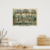 ヴィンテージの向表現き ポスター (キッチン)