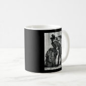 ヴィンテージの吸血鬼のコーヒー・マグ コーヒーマグカップ (正面右)