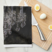 ヴィンテージの吸血鬼のゴシック様式動揺してなシャンデリア キッチンタオル (四つ折り)