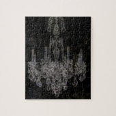 ヴィンテージの吸血鬼のゴシック様式動揺してなシャンデリア ジグソーパズル (縦)