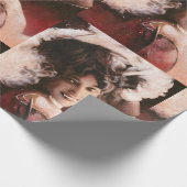 ヴィンテージの吸血鬼の包装紙 ラッピングペーパー (角)