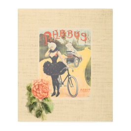 ヴィンテージの周期コラージュ メタルプリント