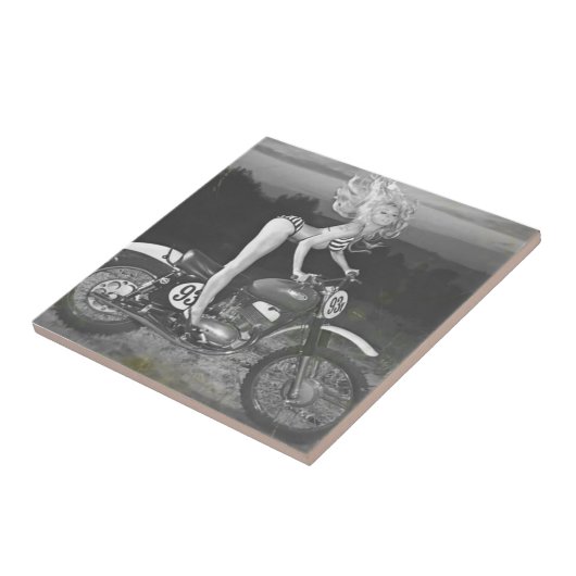 ヴィンテージの周波数変換器および熱いモデル タイル (側面)