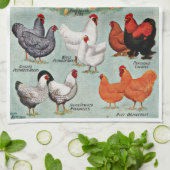 ヴィンテージの品種 キッチンタオル (折り畳み)