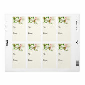 ヴィンテージの喜びクリスマスプレゼントラベル ラベル (フルシート)