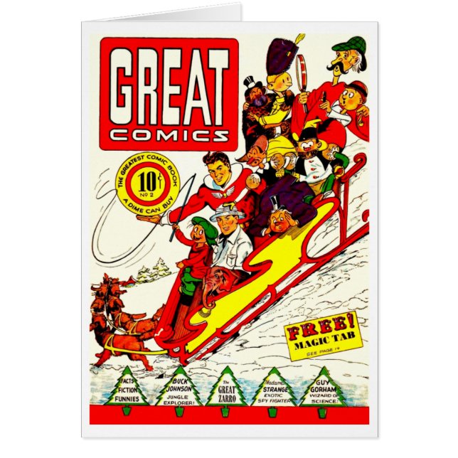 ヴィンテージの喜劇的な役 (正面)