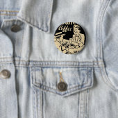 ヴィンテージの喫茶店 缶バッジ (インサイチュ)