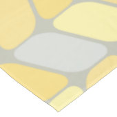 ヴィンテージの四角形（黄色） テーブルクロス (アングル)