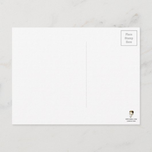 ヴィンテージの回復おめでとう ポストカード (裏面)