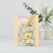 ヴィンテージの回復(花) ポストカード (スタンド正面)