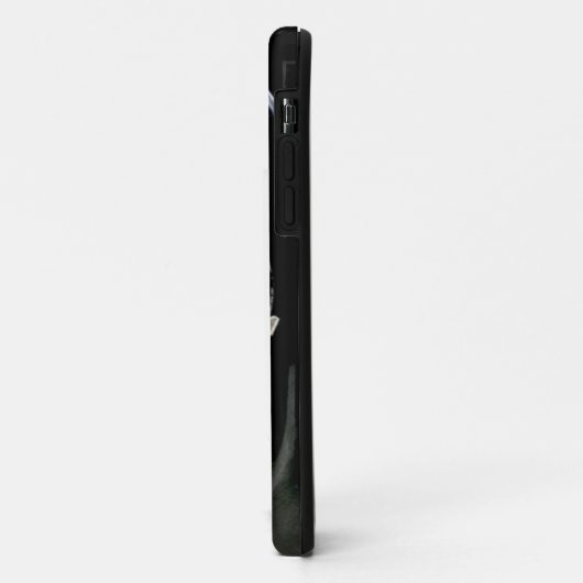 ヴィンテージの回転式のダイヤルのベークライトの電話は、イニシャルを加えます Case-Mate iPhoneケース (裏面/左)