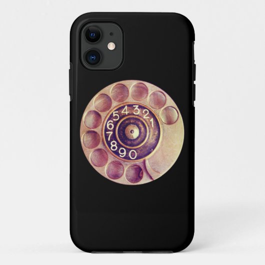 ヴィンテージの回転式電話 Case-Mate iPhoneケース (裏面)