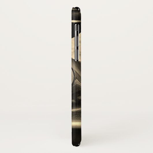 ヴィンテージの回転式電話iphone X Case-Mate iPhoneケース (裏面/左)