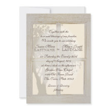 ヴィンテージの国のウィンドウ結婚枠