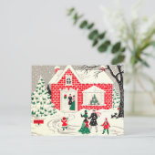 ヴィンテージの国の案内用はがき ポストカード (スタンド正面)