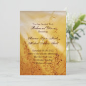 ヴィンテージの国クロ結婚スのリハーサルディナー 招待状 (スタンド正面)