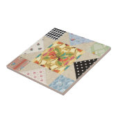 ヴィンテージの国スタイルの宵の明星のキルトパターン タイル (側面)