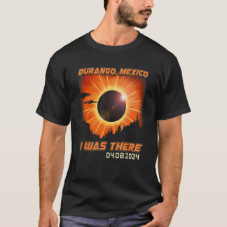 ヴィンテージの国側太陽の皆既日食2024 Duran Tシャツ