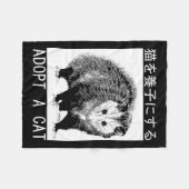 ヴィンテージの地位を認め日本のる フリースブランケット (正面(横))