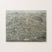 ヴィンテージの地図と旅行に出かけよう。 ジグソーパズル (横)