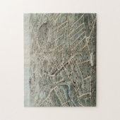 ヴィンテージの地図と旅行に出かけよう。 ジグソーパズル (縦)