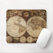 ヴィンテージの地図 マウスパッド (マウス)