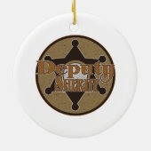 ヴィンテージの執行官代理 セラミックオーナメント (裏面)