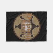 ヴィンテージの執行官代理 フリースブランケット (正面(横))