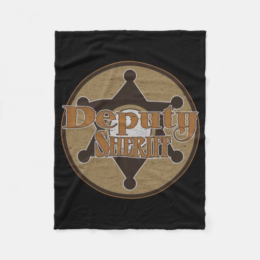 ヴィンテージの執行官代理 フリースブランケット (正面)